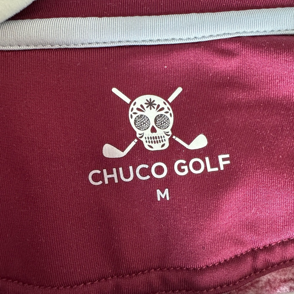 Red Quarter-Zip Pullover - image 3